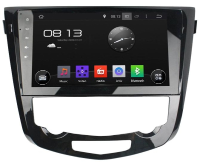 Штатная автомагнитола Nissan Qashqai ii 2014+, x-trail 2015+ (t32) Carmedia KD-1060-P6 Android 9.0 DSP