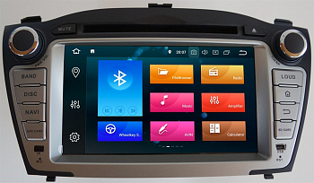 Магнитола для Hyundai iX35 2009-2015 дорестайл и рестайл на Android 10 - Carmedia MKD-7033-P6