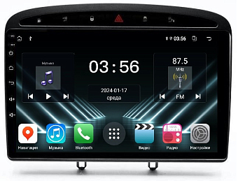 Штатная магнитола для Peugeot 308, 408 2010-2012 на Android 13 - FarCar (D/DX083M Graphite) Штатная магнитола для Peugeot 308, 408 2010-2012 на Android 13 - FarCar (D/DX083M Graphite)