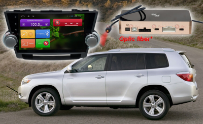 Штатное головное устройство Redpower 31035 IPS на Android 7.1+ Toyota Highlander II U40 (2007-2013)