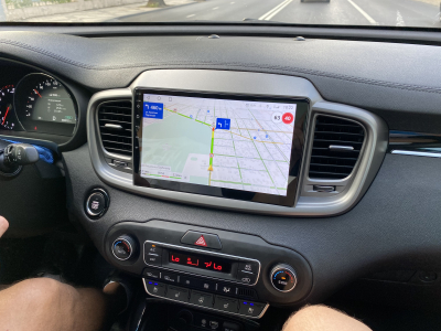 Автомагнитола штатная с 2K экраном RedPower 71242 Slim на Android 10 для Kia Sorento Prime