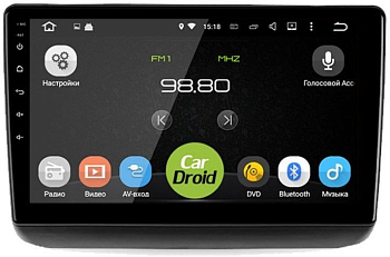 Штатная магнитола CarDroid RD-2215F для Jeep Grand Cherokee 5, 2013+ (Android 10)