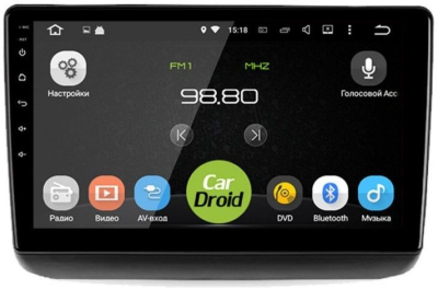 Штатная магнитола CarDroid RD-2215F для Jeep Grand Cherokee 5, 2013+ (Android 10)