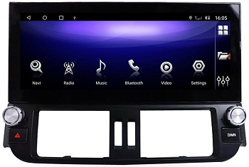 Магнитола для Toyota Land Cruiser Prado 150 2009-2013 (Low) на Android 10 - Carmedia KP-T1208
