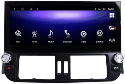 Магнитола для Toyota Land Cruiser Prado 150 2009-2013 (Low) на Android 10 - Carmedia KP-T1208