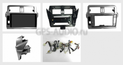 Штатное головное устройство Android 5.1 Newsmy NM-7116 для TOYOTA Land Cruiser Prado 150 2013-2016