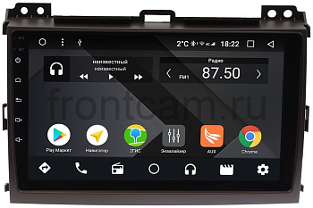 Штатная магнитола Toyota LC Prado 120 2002-2009 без усилителя OEM PX9063-4/32 на Android 10 (PX6, IPS, 4/32GB)