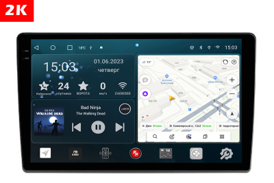 Автомагнитола штатная с 2K экраном Redpower 75176 на Android 10 для FIAT Ducato, CITROEN Jumper, PEUGEOT Boxer (2006-2016)