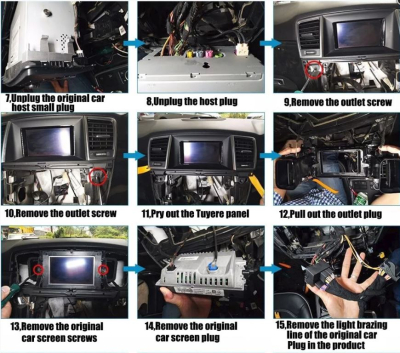 Штатное головное устройство Mercedes-Benz ML, GL 2011-2015 на Android 7.1 Carmedia MKD-B900