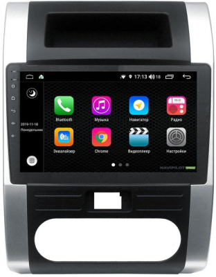Штатное головное устройство Nissan X-Trail (2006-2014) 10 дюймов на Android 10 NaviPilot NPD10L-WTG-N1193-10