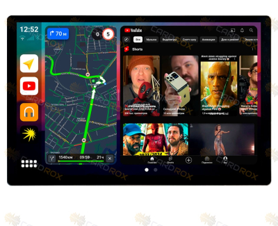 Штатная магнитола Mitsubishi Outlander/Airtrek 2002-2009 на Android 10, DSP, 4G, IPS, Carplay - Cardrox CD-4285-13 (11-13 дюймов)