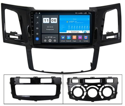 Штатная магнитола VOMI ZX357R9-7862-LTE-4-64 для Toyota Hilux 2011-2015 на Android 10