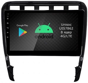 Штатная магнитола Roximo 2K / RI-2921 для Porsche Cayenne 957 на Android 12 (8/128Gb)