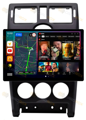 Штатная магнитола Lada Proira 2007-2013 на Android 10, DSP, 4G, IPS, Carplay - Cardrox CD-4487-13 (11-13 дюймов)