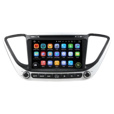 Штатная автомагнитола Hyundai Solaris 2017+ Carmedia KD-8211-P5-32 Android 10 DSP