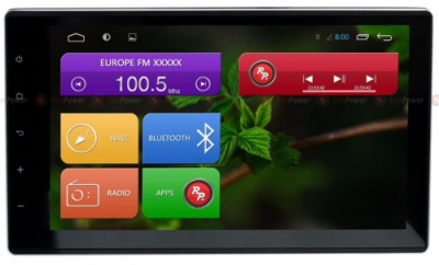 Штатное головное устройство Redpower 31186 IPS DSP на Android 7.1+ для Toyota Hilux 8 (2015+) и Fortuner (2017+)