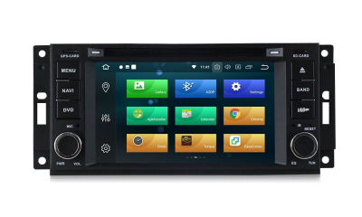 Штатное головное устройство Jeep, Dodge, Chrysler на Android 10 Carmedia MKD-J613-P5 Штатное головное устройство Jeep, Dodge, Chrysler на Android 10 Carmedia MKD-J613-P5