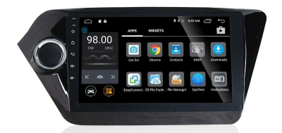 Штатное головное устройство KIA RIO 2011+ (QB) на Android 10 Carmedia MKD-K901-P6