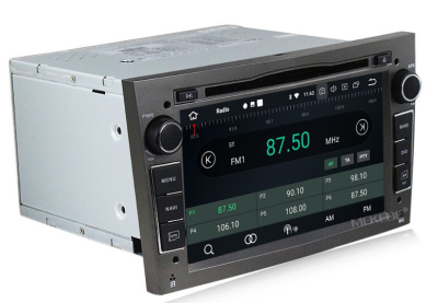 Магнитола для Opel Astra H, Vectra С, Corsa D, Antara, Vivaro, Meriva, Zafira (темно серый) на Android 10 - Carmedia MKD-7408g-P6