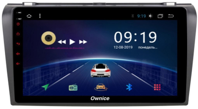 Штатная магнитола Ownice G50 S9503T для Mazda 3, 2004-2009 (Android 7.1)