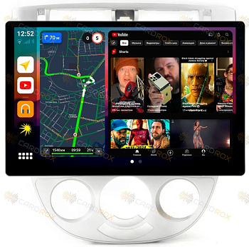 Штатная магнитола Chevrolet Lacetti 2004-2013 седан, кондиционер (серебро) на Android 10, DSP, 4G, IPS, Carplay - Cardrox CD-4408-13 (11-13 дюймов)