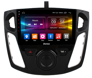 Автомагнитола Carmedia OL-9202-P на Android 10 для Ford Focus 2011+