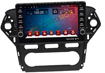 Штатная магнитола Ford Mondeo 2010 - 2015 черная на Android 10 CARDROX FD-4167