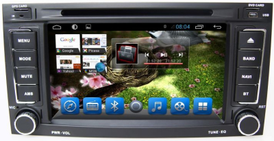 Штатное головное устройство для VW Touareg 2002-2010, T5 Caravelle/Transporter 2003-2009, Multivan 2003-2015 на Android 10 Carmedia KR-7094-S10