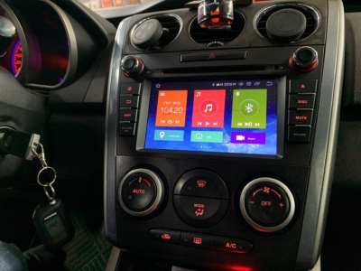 Штатная автомагнитола MAZDA CX-7 2006-2012 (ER,ER2) дорестайл/рестайл Carmedia XN-7007-P5 Android 10 DSP