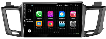 Штатное головное устройство Toyota RAV4 (2012-2018) 10 дюймов на Android 10 NaviPilot NPD10L-WTG-T468-10