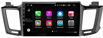Штатное головное устройство Toyota RAV4 (2012-2018) 10 дюймов на Android 10 NaviPilot NPD10L-WTG-T468-10