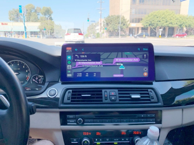 Штатная автомагнитола BMW 5 F10 / F11  2013-2016 NBT Carmedia XN-B1008N Android 10