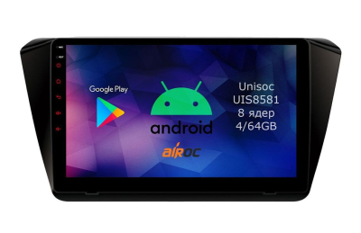 Штатная магнитола для Skoda Superb B8 на Android 14 - Airoc RMN-3205
