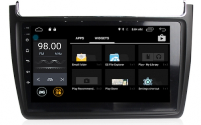 Штатное головное устройство Android 6.0 Carmedia MKD-1019 для Volkswagen POLO