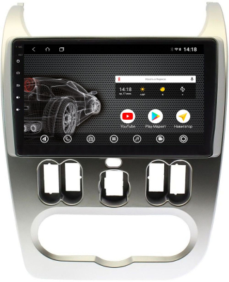 Штатная магнитола на Android 10 VOMI ST2850-TS9 для Лада Ларгус, Renault Sandero 2009-2014, Logan 2008-2014