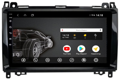 Штатная магнитола на Android 10 VOMI ST2863-TS9 Mercedes-Benz A, B , Sprinter, Viano, Vito, VW Crafter
