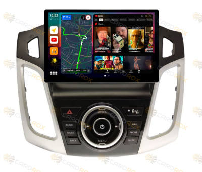 Штатная магнитола Ford Focus 3 2012-2018 на Android 10, DSP, 4G, IPS, Carplay - Cardrox CD-4478-13 (11-13 дюймов)
