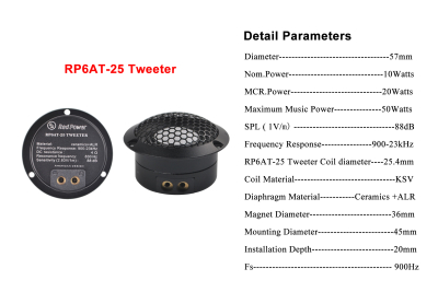 Комплект динамиков RedPower RP6A PRO