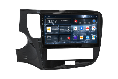 Автомагнитола штатная с 2K экраном RedPower 71256 Slim на Android 10 для Mitsubishi Outlander (2019-2021)