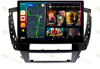Штатная магнитола Mitsubishi Pajero Sport 3 2020+ (для авто без круга) на Android 10, DSP, 4G, IPS, Carplay - Cardrox CD-4626-13 (11-13 дюймов)