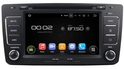 Штатное головное устройство для SKODA Octavia A5 2004-2013, Yeti 2009+ (взамен Swing, Bolero) на Android 8.0 Carmedia KDO-8307