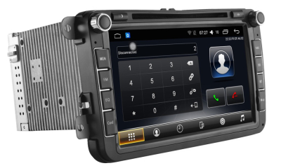 Штатное головное устройство Volkswagen, Skoda на Android 6.0 CARMEDIA T10-810