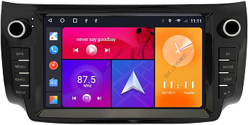 Штатная магнитола для Nissan Sentra 2014+, Tiida 2015+ на Android 10, DSP, HDMI, Интерьерная подсветка - Carmedia SF-9666-D