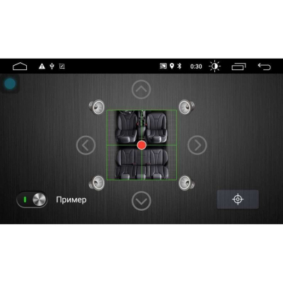 Штатная магнитола для Toyota Fortuner, Hulix 2008-2014 года (климат и кондиционер) LeTrun 2754-3066 9 дюймов KD 2+32 Gb MTK-L Android 9.x DSP