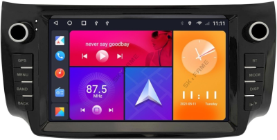 Штатная магнитола для Nissan Sentra 2014+, Tiida 2015+ на Android 10, DSP, HDMI, Интерьерная подсветка - Carmedia SF-9666-D