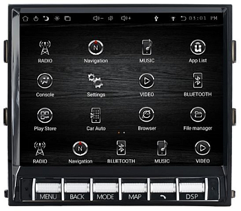 Магнитола Tesla для PORSCHE CAYENNE 2015-2017 на Android 9.0 Carmedia ZF-8006-DSP