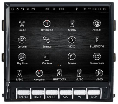 Магнитола Tesla для PORSCHE CAYENNE 2015-2017 на Android 9.0 Carmedia ZF-8006-DSP