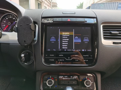 Штатная автомагнитола Volkswagen Touareg II 2010-2018 (RNS850) - Carmedia SL-V802 Android 10