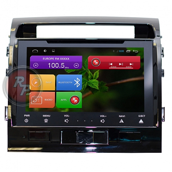 Штатное головное устройство Redpower 31200 R IPS DSP на Android 7.0+ для автомобилей Toyota Land Cruiser 200 (2007-2014)