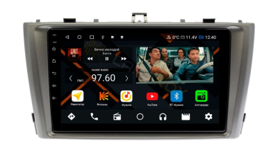 Штатная магнитола Toyota Avensis T270 2009-2015 черный на Android 11, DSP, 4G, IPS / QLED 2K, Carplay - Cardrox CD-4292